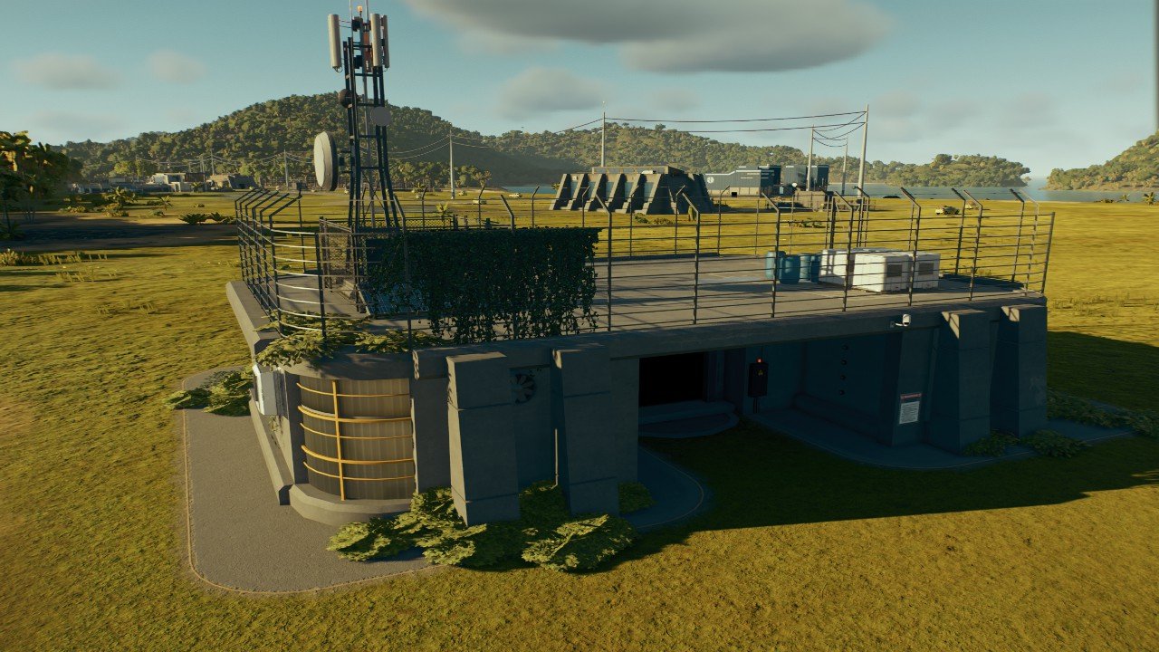 Emergency shelter entrance - Workshop - Jurassic World Evolution 3