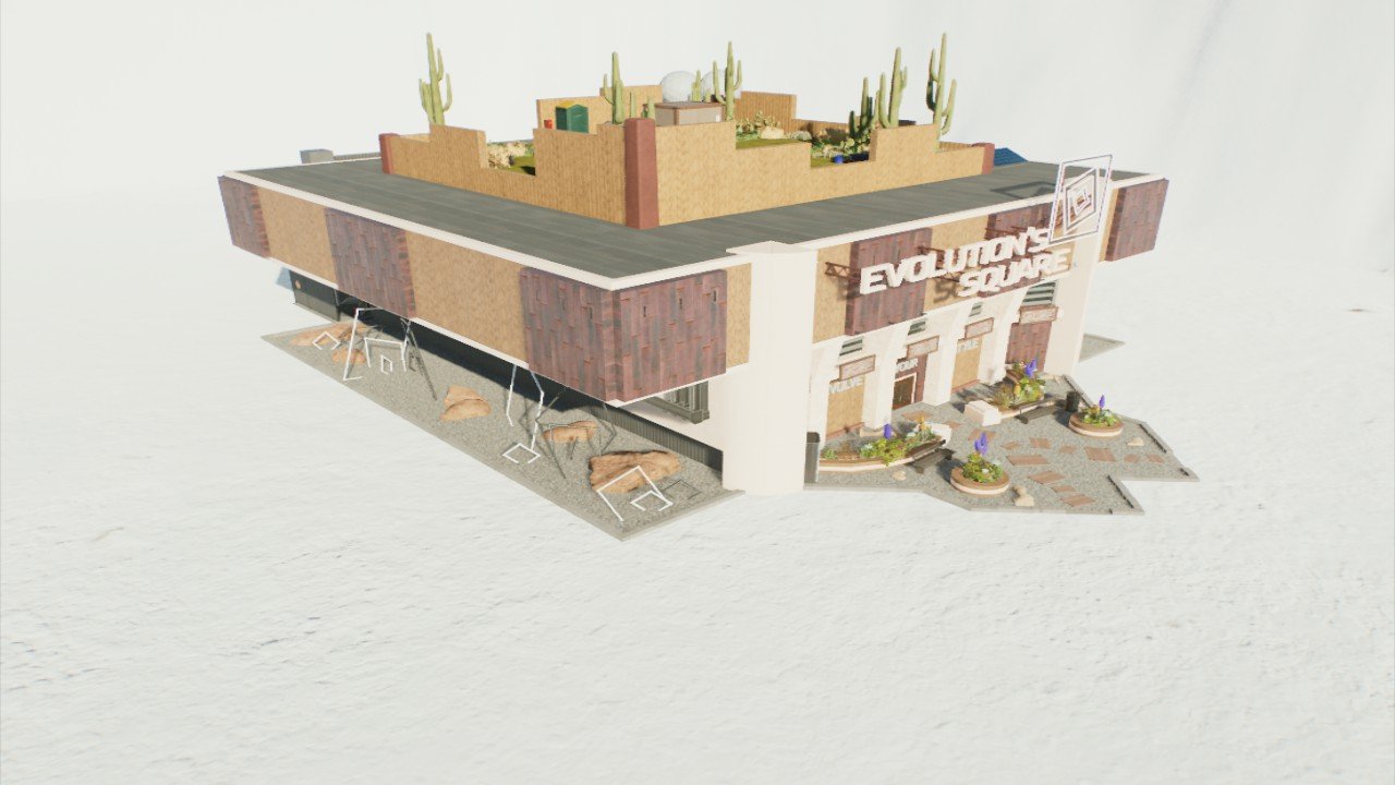 Evolutions Square Large Shopping Amenity - Workshop - Jurassic World ...