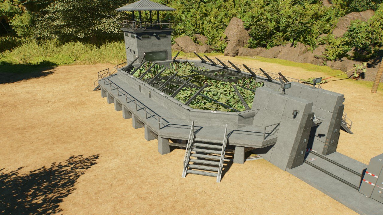 Raptor pen (Jurassic park ) - Workshop - Jurassic World Evolution 3