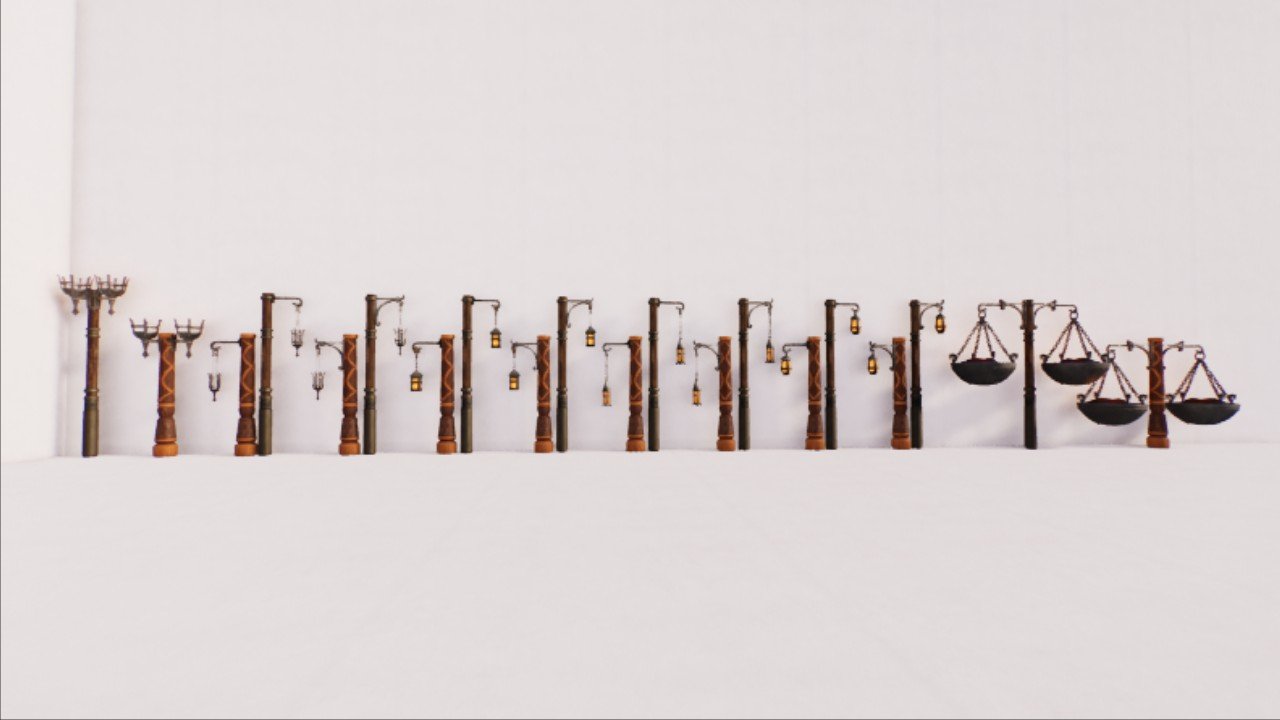 Viking Lamppost Collection