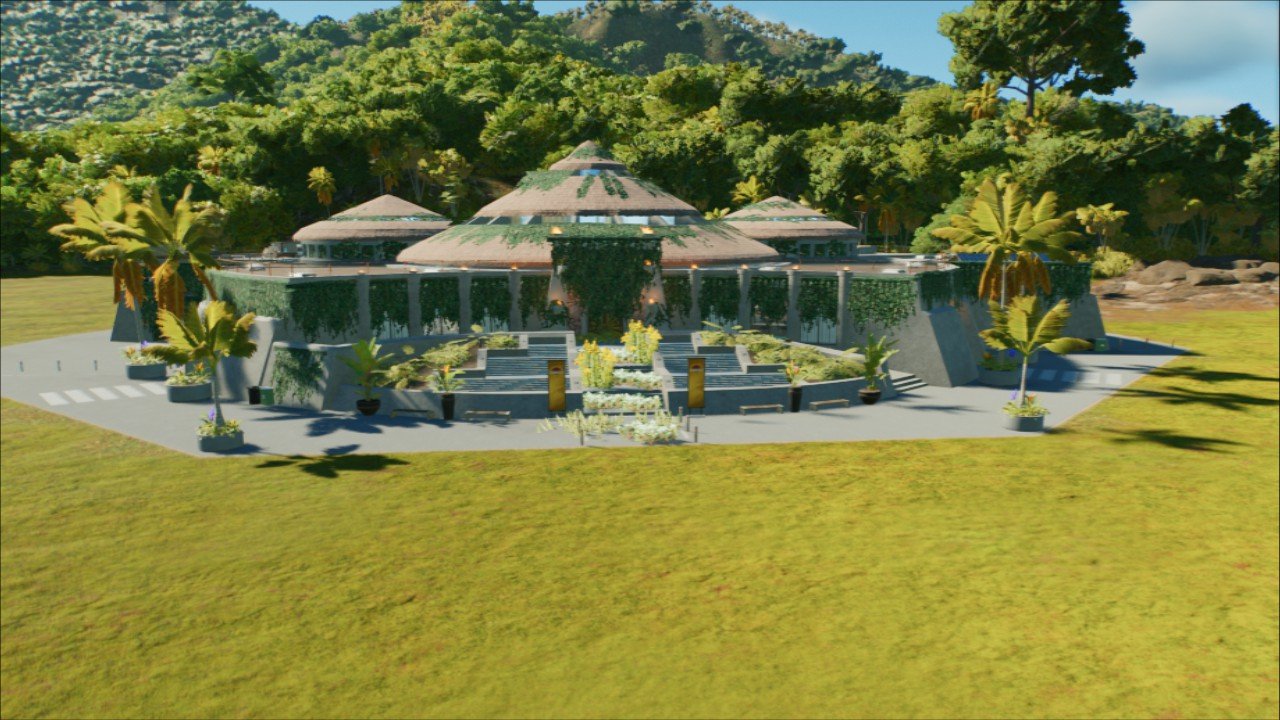 Abandoned visitor center - Workshop - Jurassic World Evolution 3