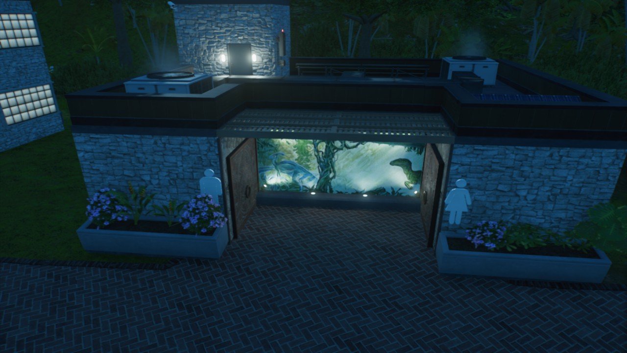simple bathroom - Workshop - Jurassic World Evolution 3