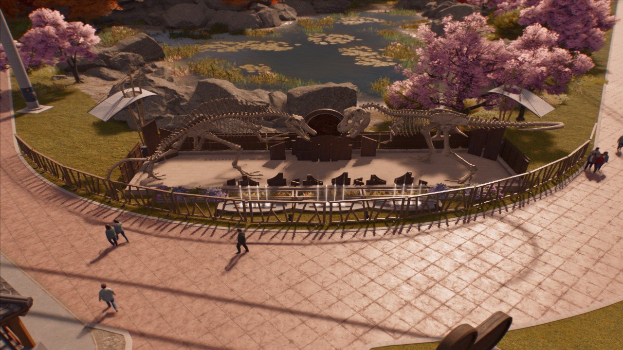 Spino vs. Rex Display - Workshop - Jurassic World Evolution 3