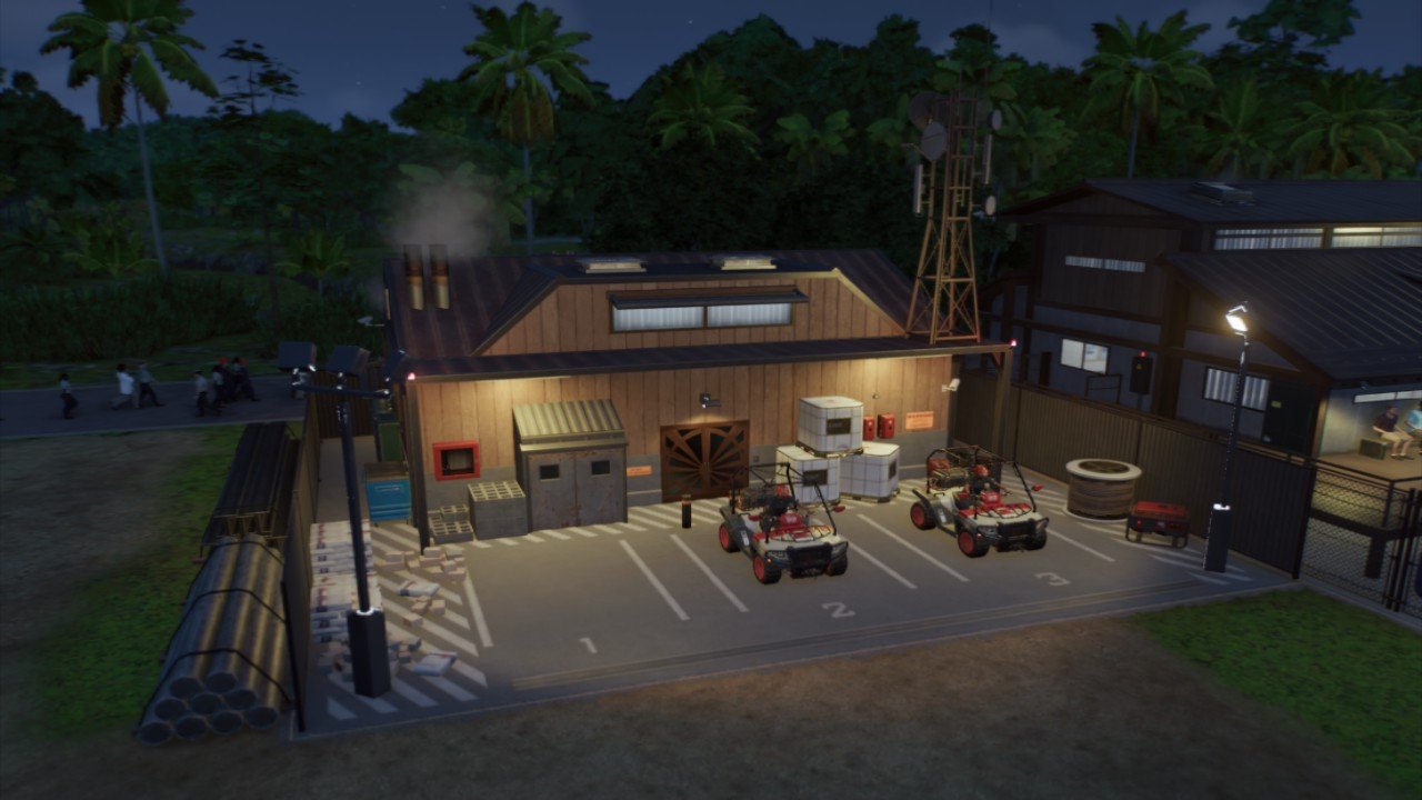 Jurassic Park Mini Maintenance Facility 