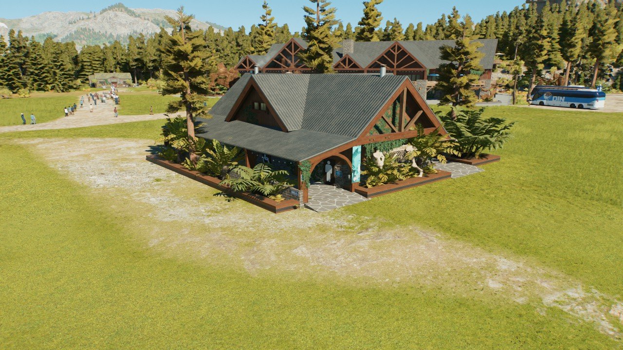 Restroom: Jurassic lodge