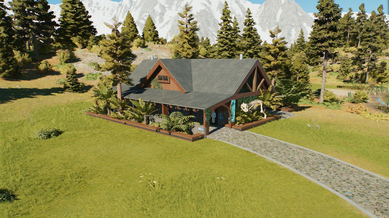 Restroom: Jurassic lodge