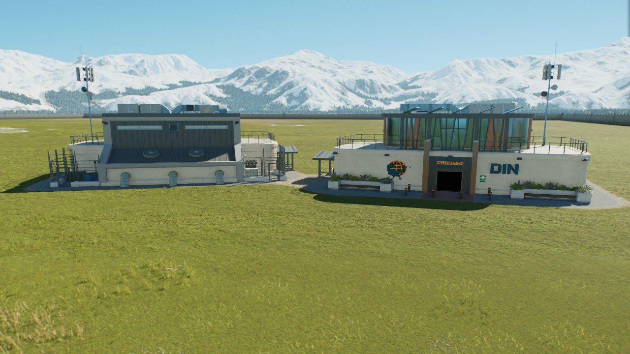 DIN Emergency shelter - Workshop - Jurassic World Evolution 3