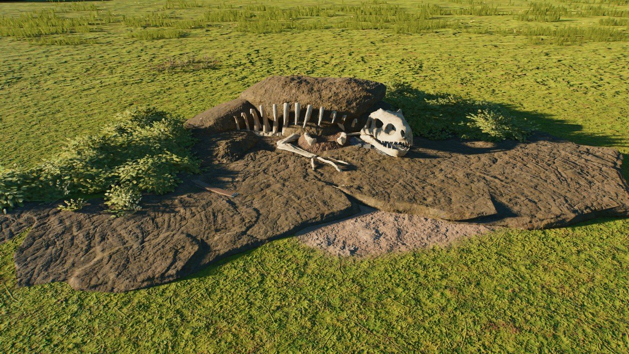 Bone nest (Med) - Workshop - Jurassic World Evolution 3