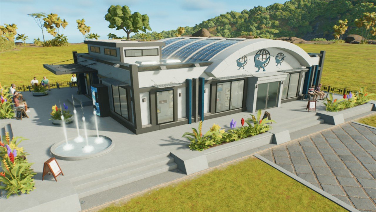 Small Shopping Amenity 001 - Workshop - Jurassic World Evolution 3