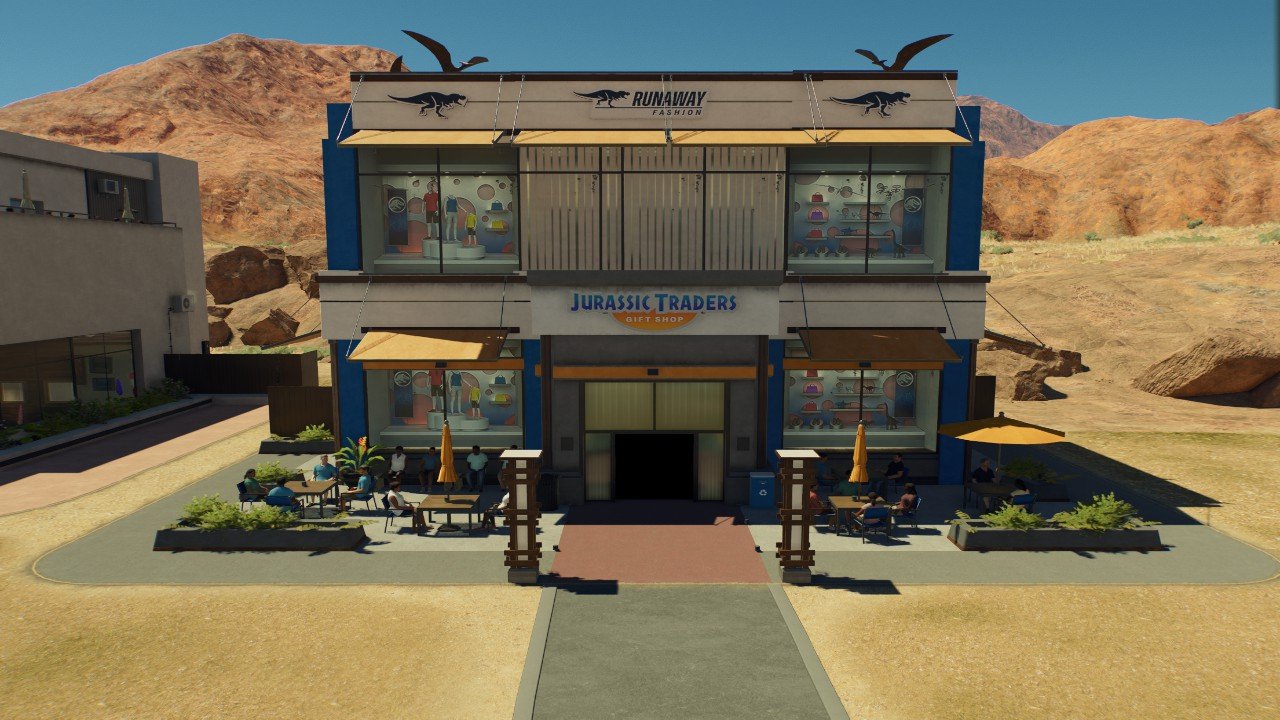 Doubled floor gift shop amenity - Workshop - Jurassic World Evolution 3