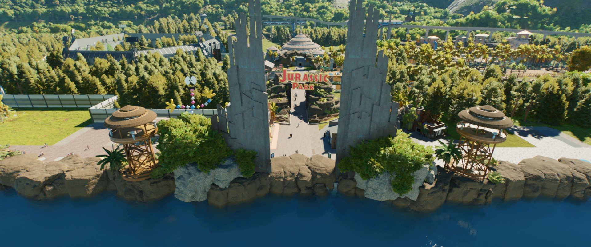 Hammond's Jurassic World 1993 (WIP)