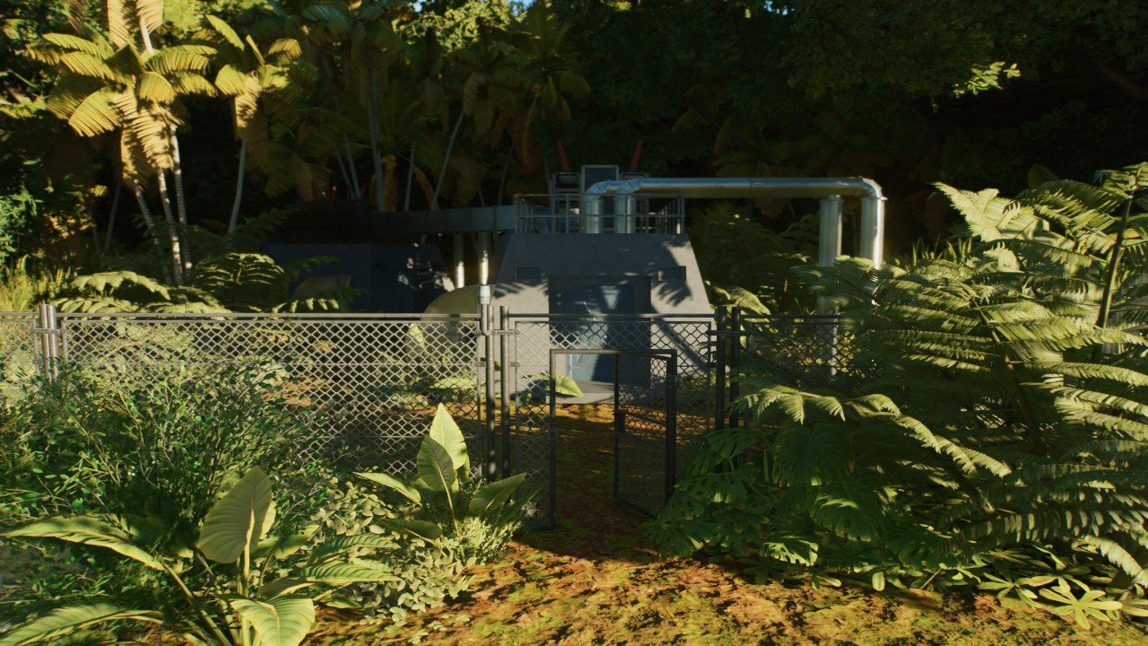 Movie Accurate Maintenance Shed - Workshop - Jurassic World Evolution 3