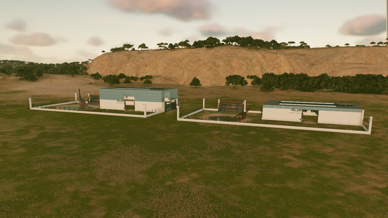 Large sauropod paddock