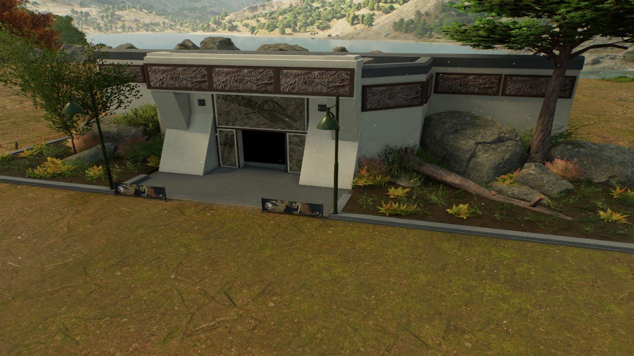 Viewing dome entrance