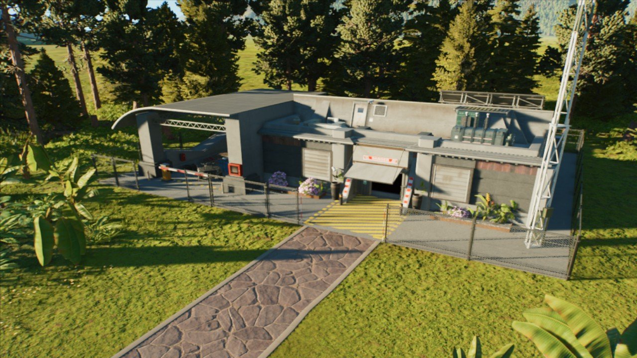 High Security Emergency Shelter - Workshop - Jurassic World Evolution 3