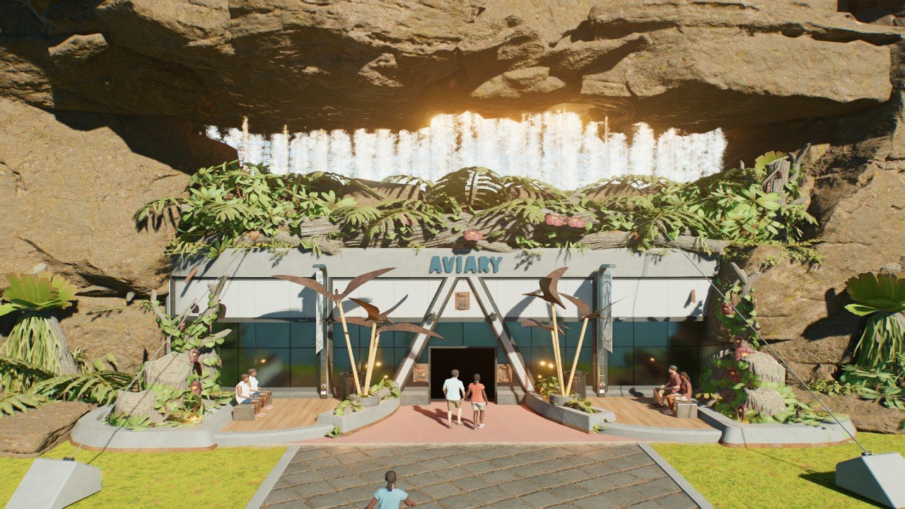 Waterfall Rock Aviary Viewing 