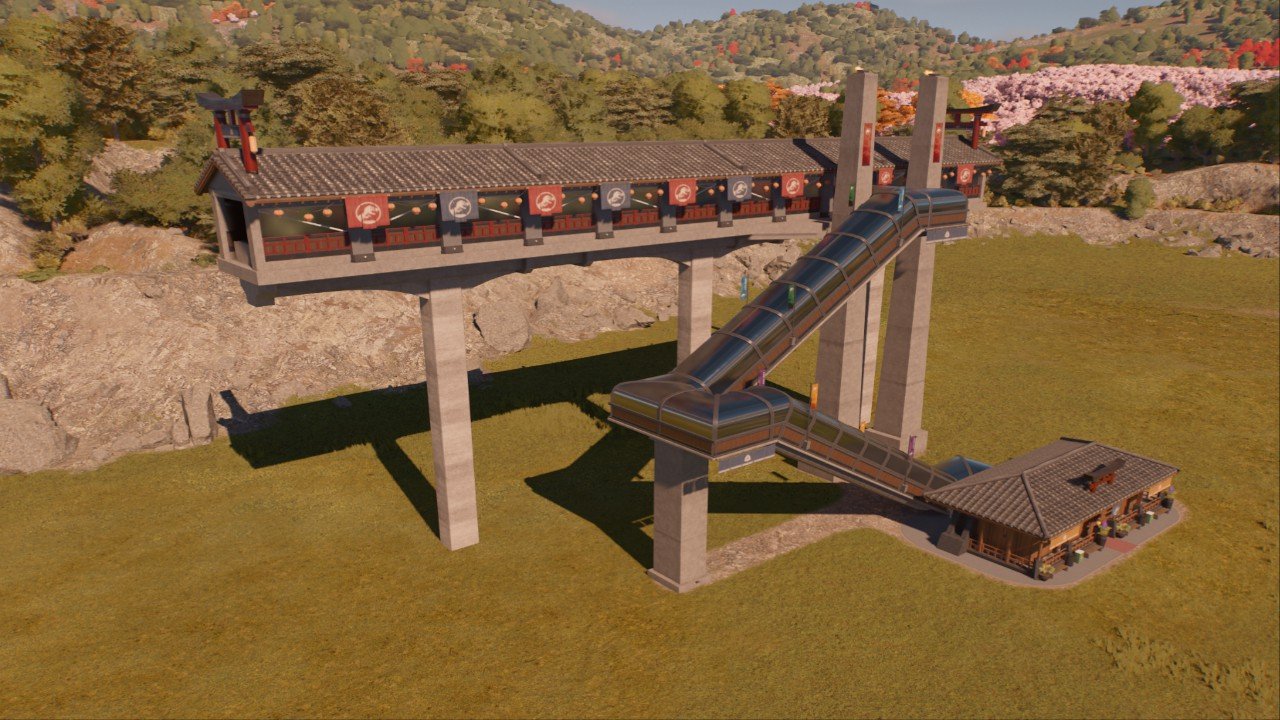 Asian Monorail Station