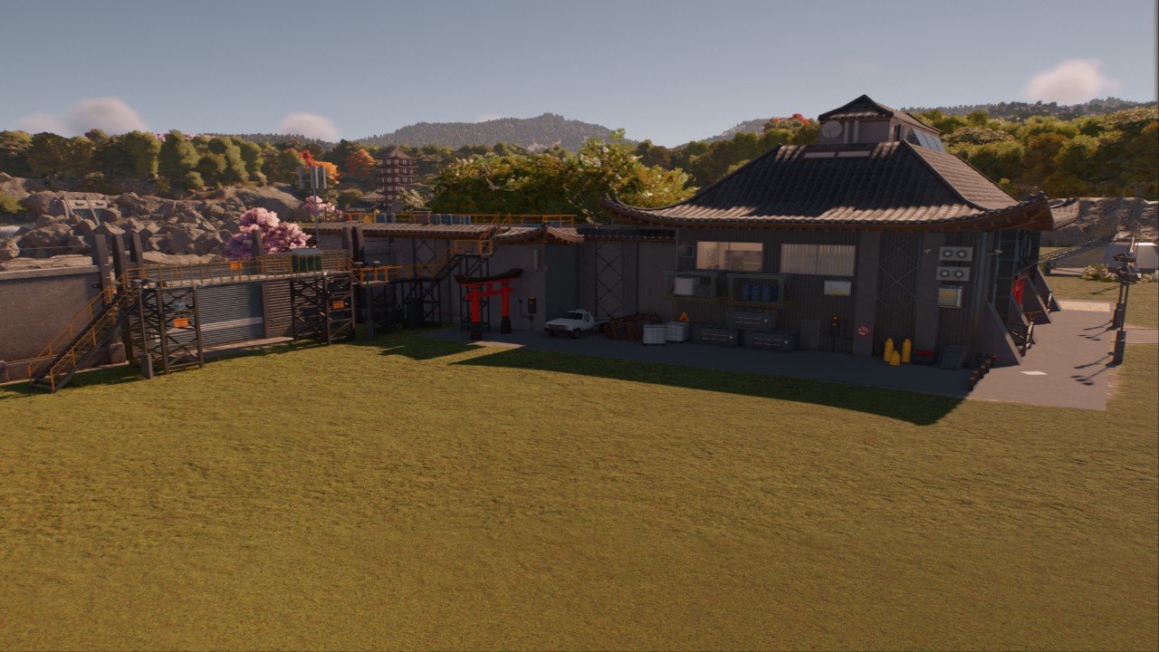 Combined Asian Hatchery with Surveillance Gate 