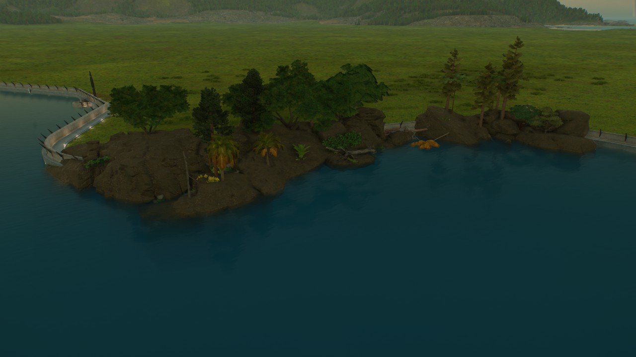 Rock formation lagoon type - Workshop - Jurassic World Evolution 3