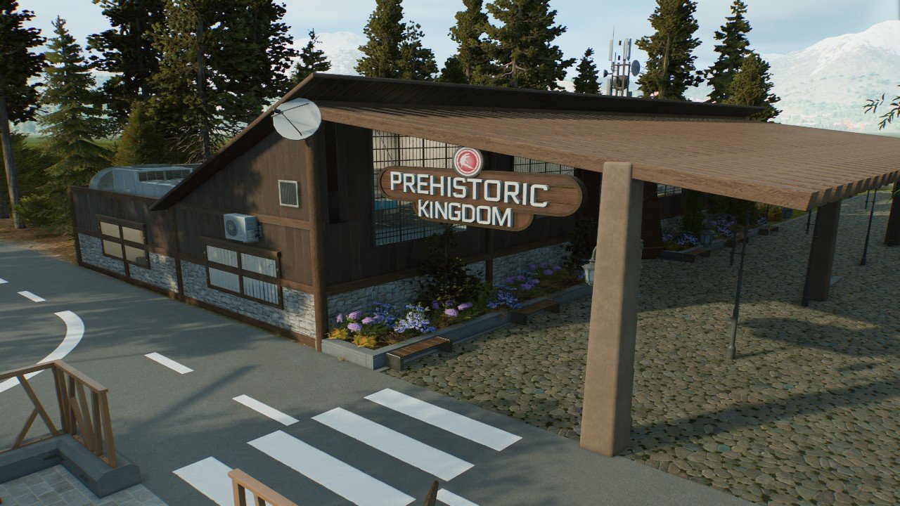 Prehistoric kingdom par entrance - Workshop - Jurassic World Evolution 3