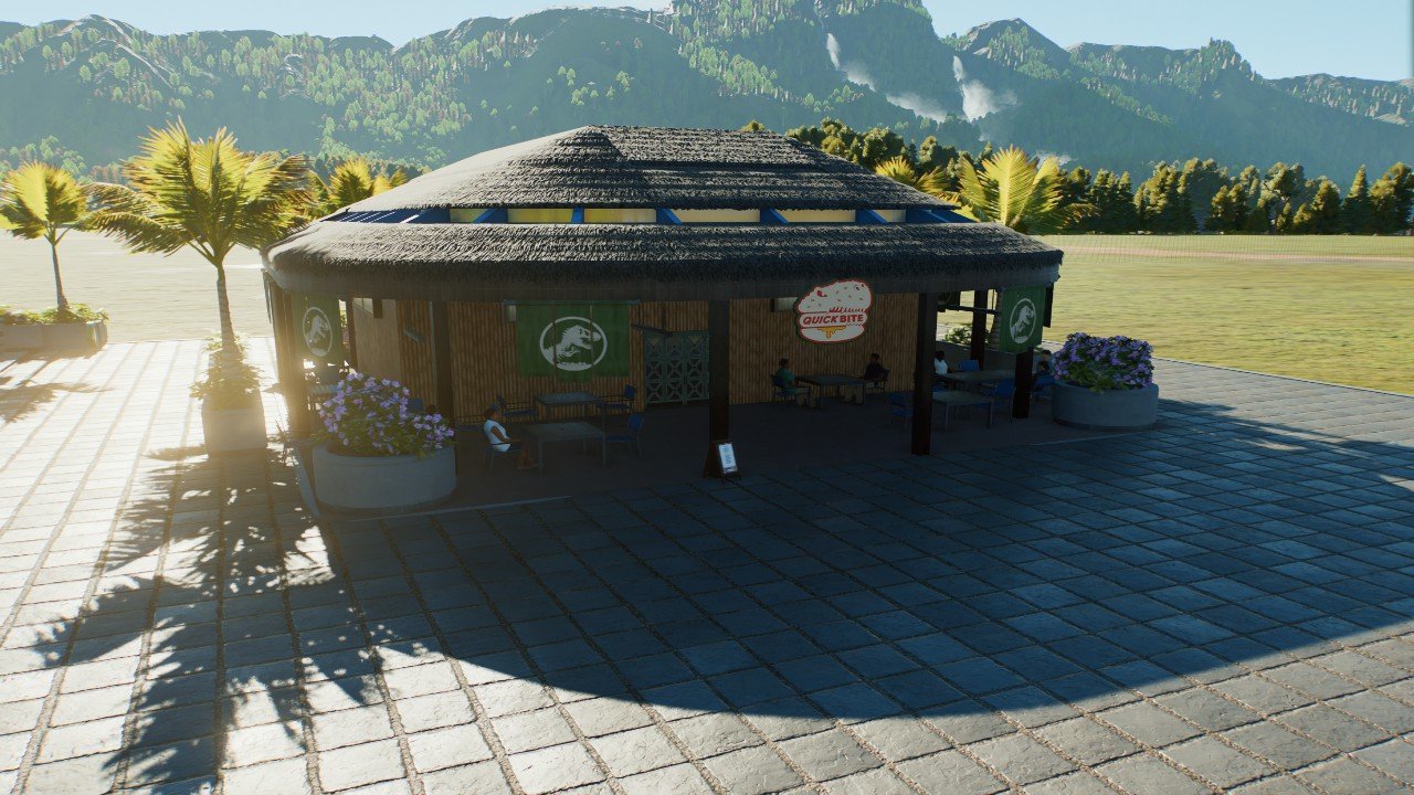 Small Food Amenity - Workshop - Jurassic World Evolution 3