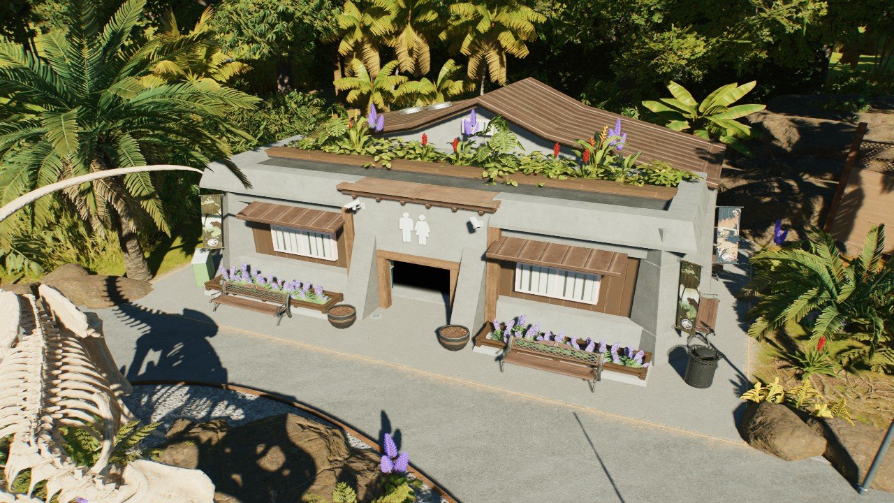 JP inspired bathroom - Workshop - Jurassic World Evolution 3