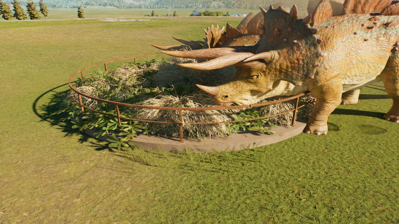 Large Mixed Herbivore Ground Trough - Workshop - Jurassic World Evolution 3