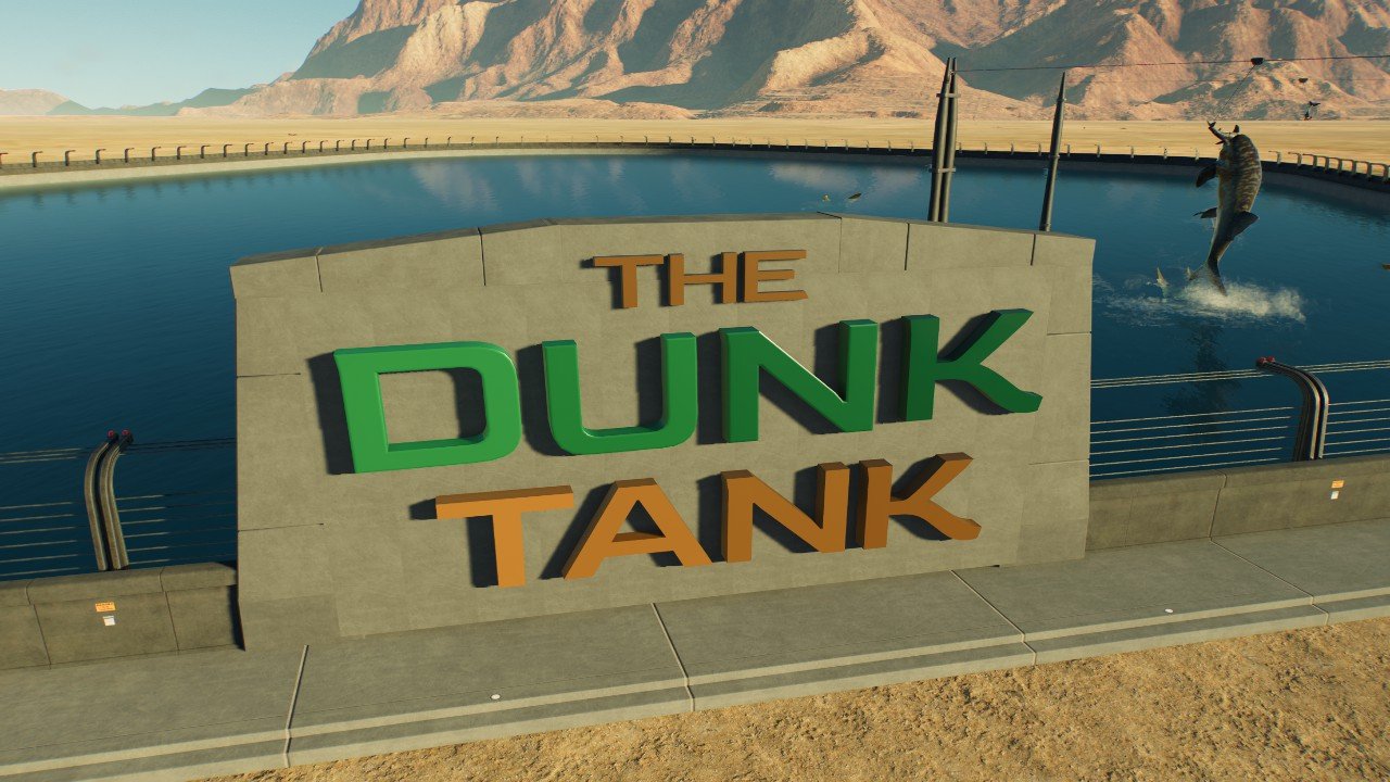 The Dunk Tank Sign