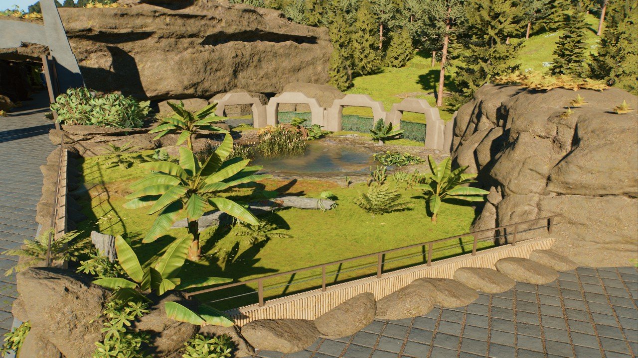 Small dino habitat - Workshop - Jurassic World Evolution 3