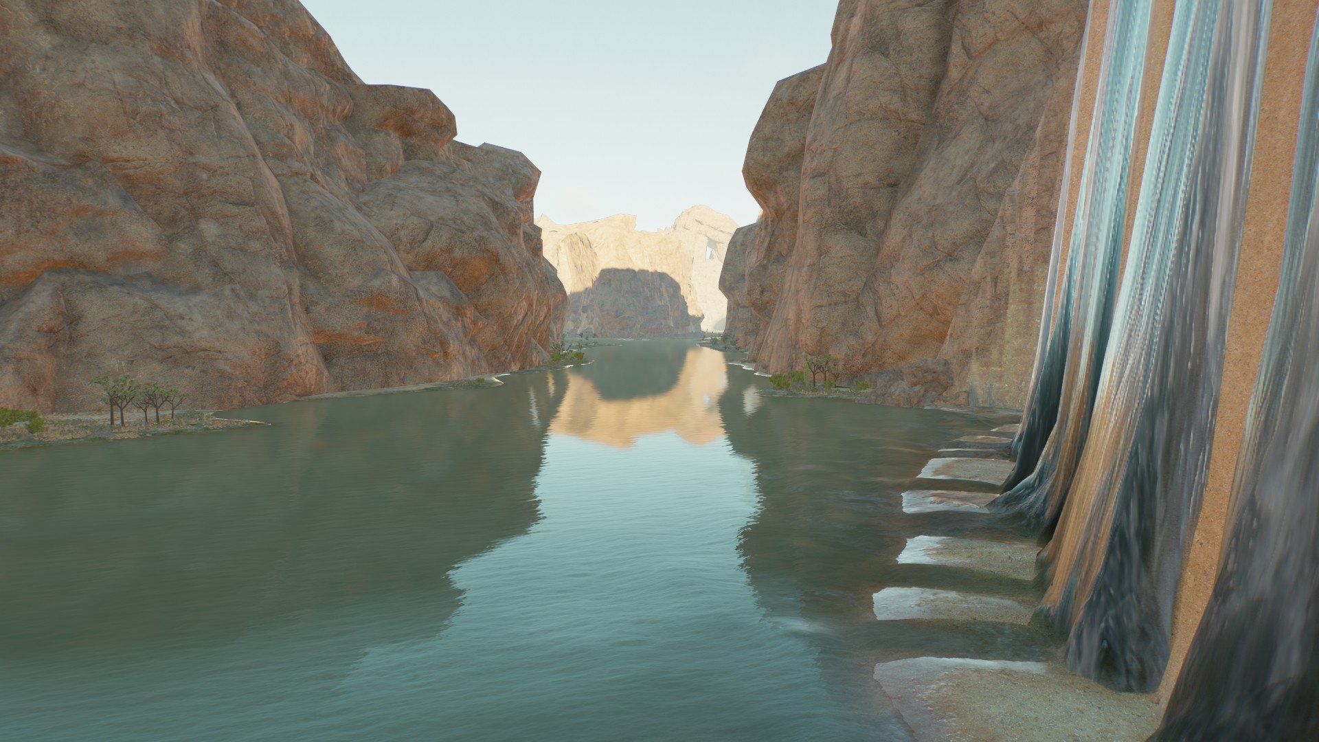 a desert canyon by mattusli. - Workshop - Jurassic World Evolution 3