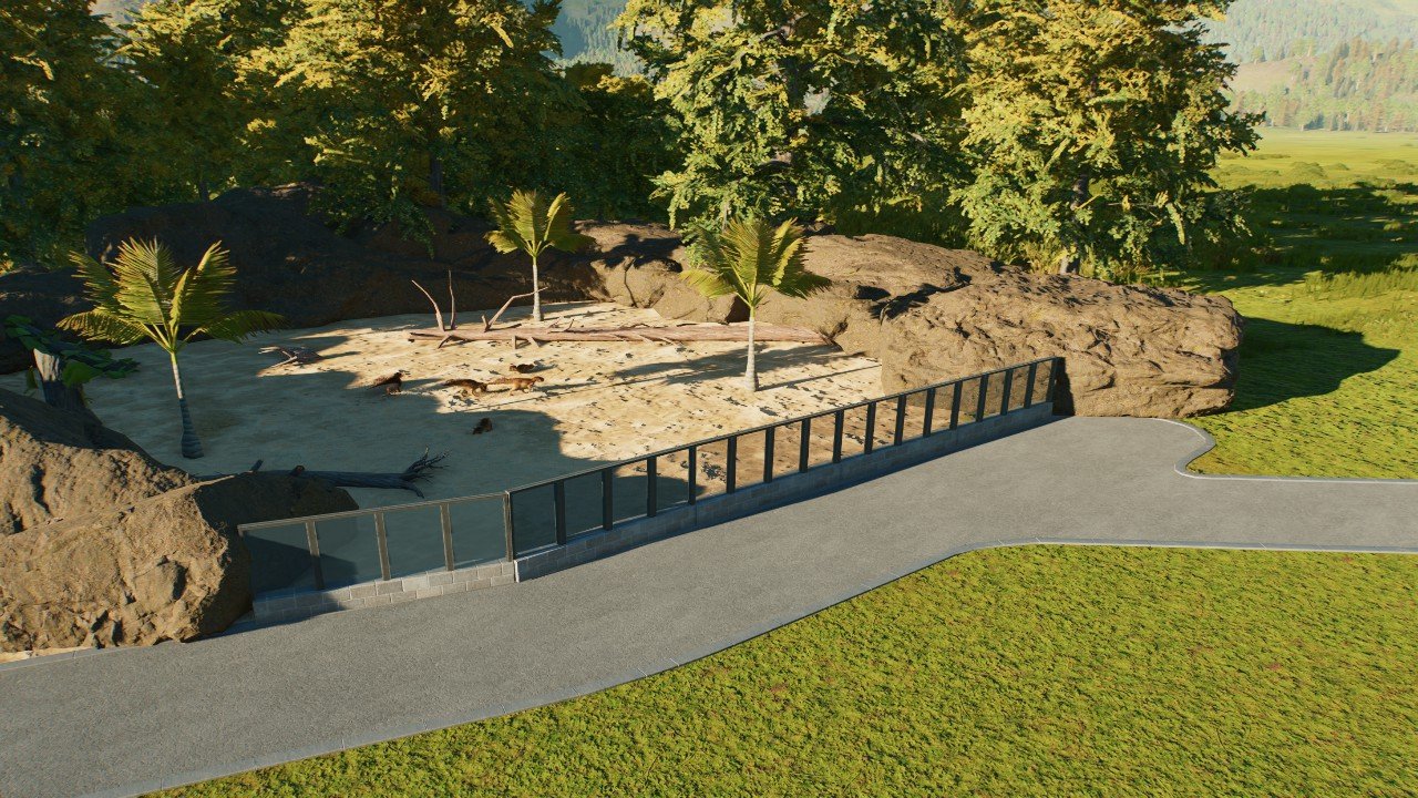 Ark Raptor Enclosure Little enclosure - Workshop - Jurassic World Evolution 3