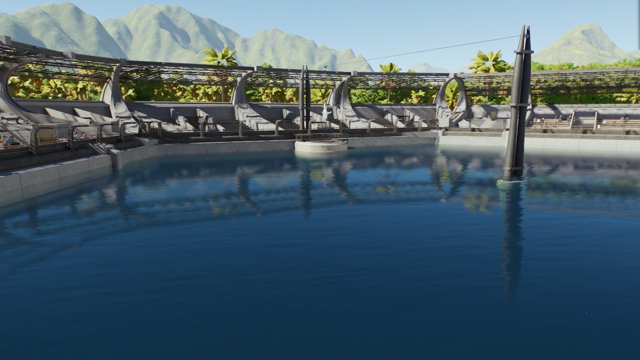 Mosasaurus Viewing platform - Workshop - Jurassic World Evolution 3
