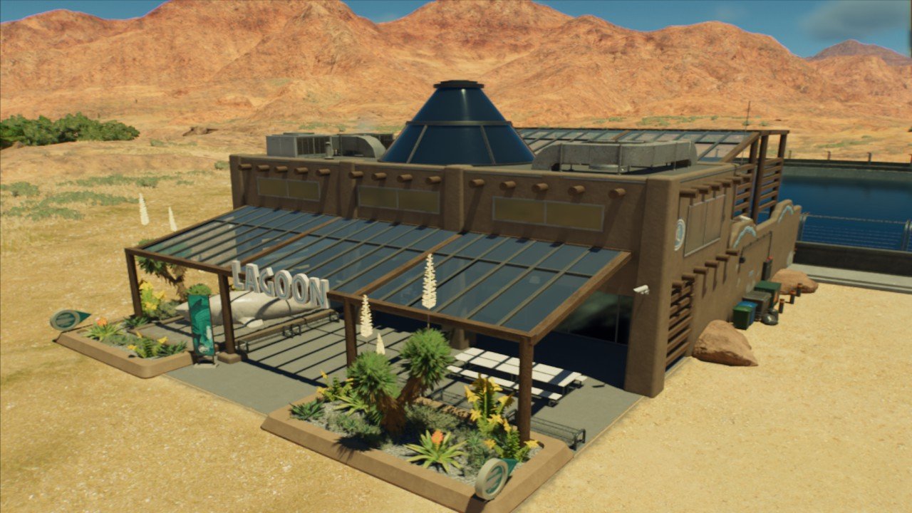 Southwest Lagoon Gallery - Workshop - Jurassic World Evolution 3