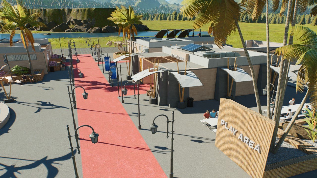 Guest 3 in 1 utility area - Workshop - Jurassic World Evolution 3
