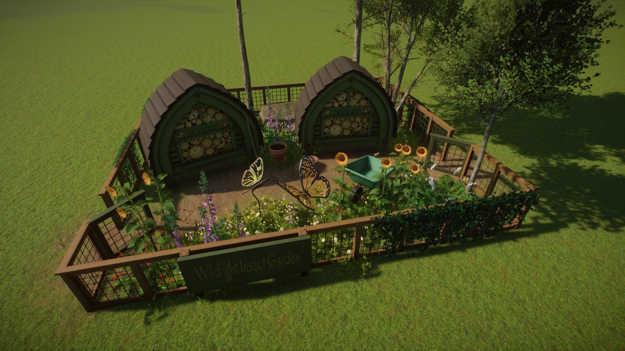 Conservation Insect Garden Scenery 8x8