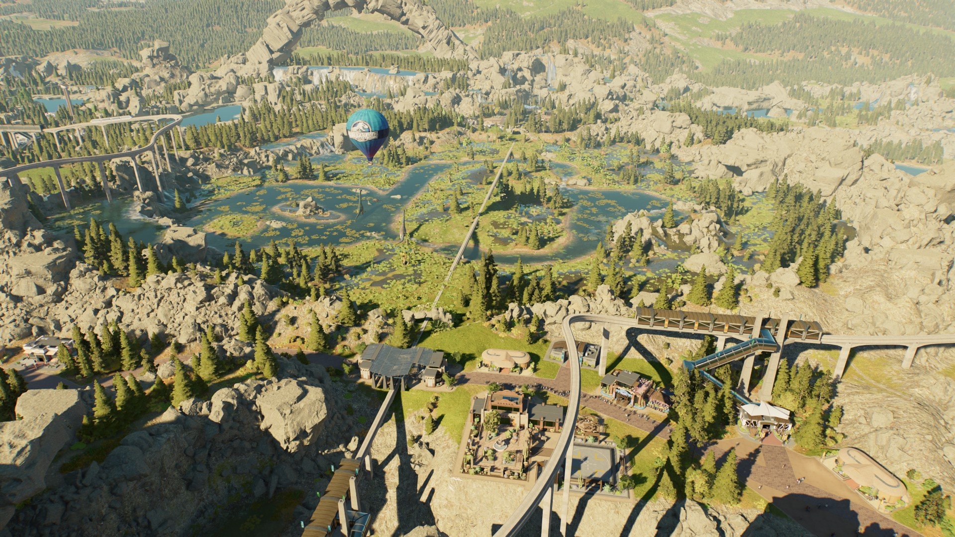 Big Natural Jurrasic Park - Workshop - Jurassic World Evolution 3