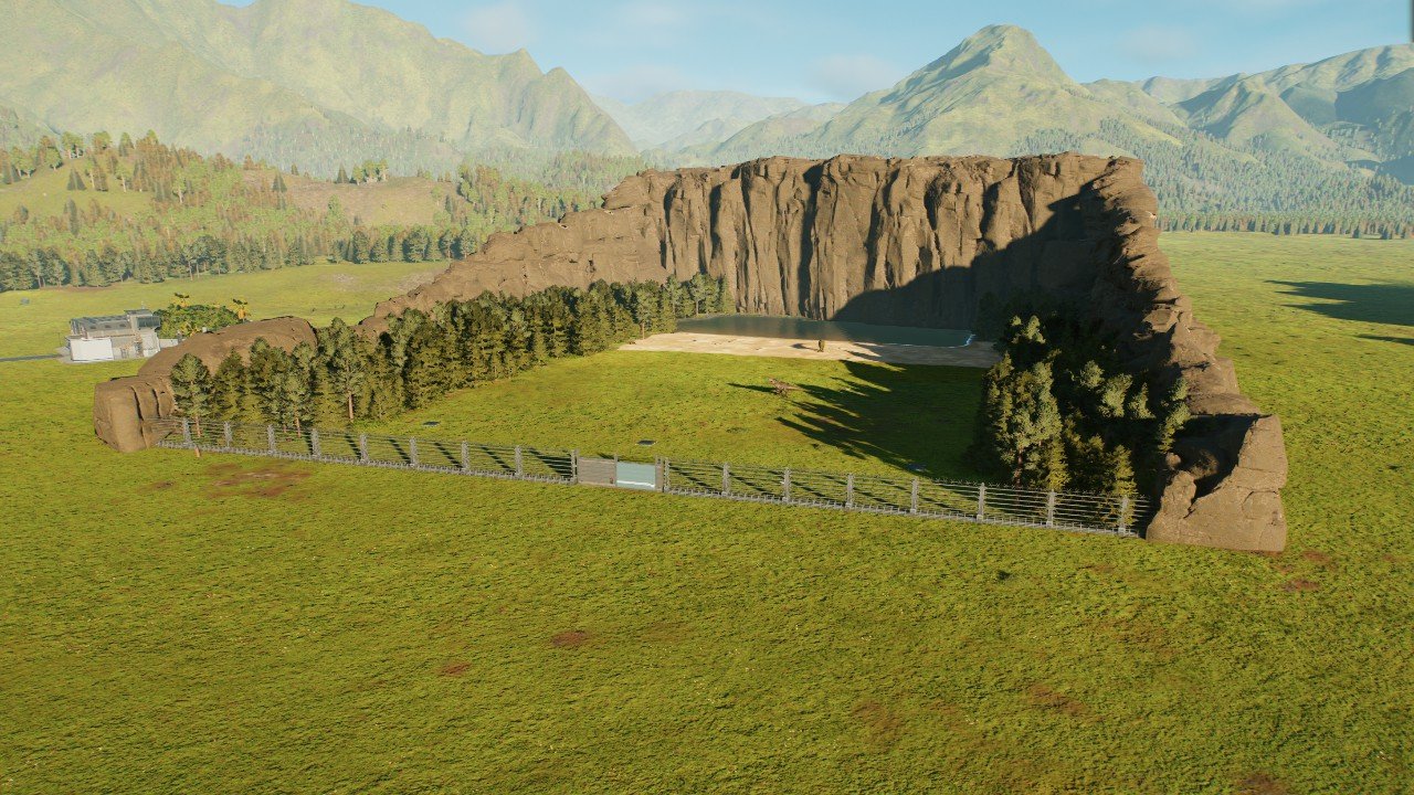 T-Rex Rocky Enclosure - Workshop - Jurassic World Evolution 3