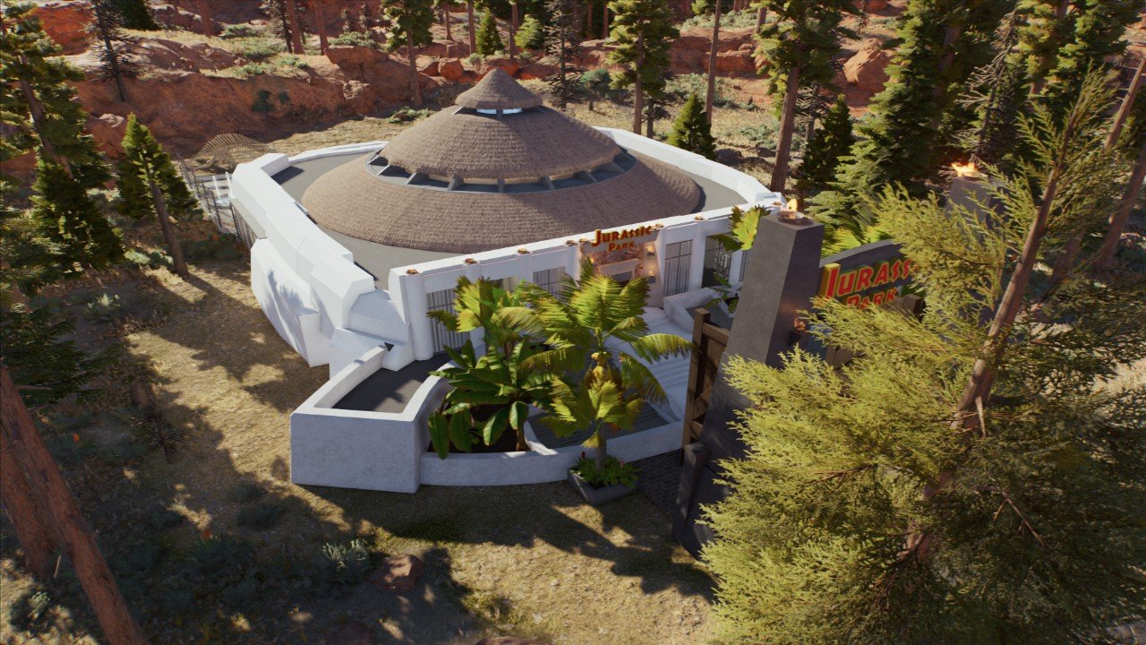 JPOG Style Entrance [more of a redesign] - Workshop - Jurassic World ...