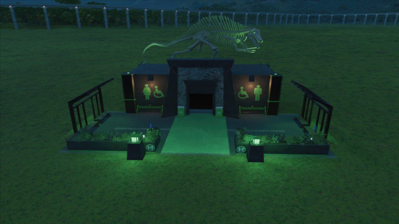 Simple Restroom & Seating - Workshop - Jurassic World Evolution 3