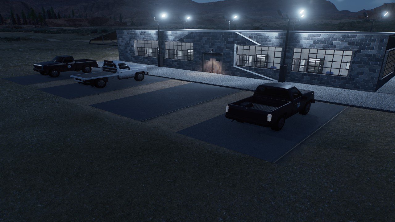 Badlands car park+arrival point 