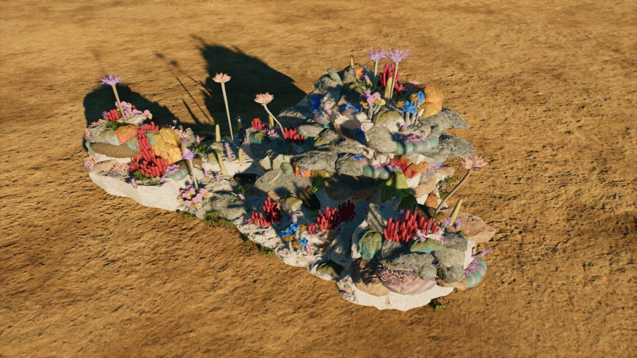 Lagoon Paleozoic Reef 1