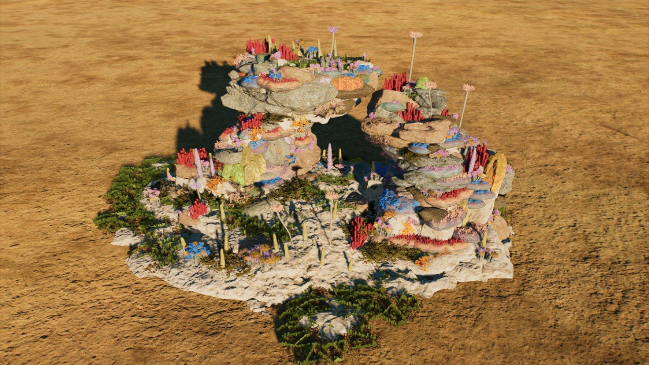 Lagoon Paleozoic Reef 2