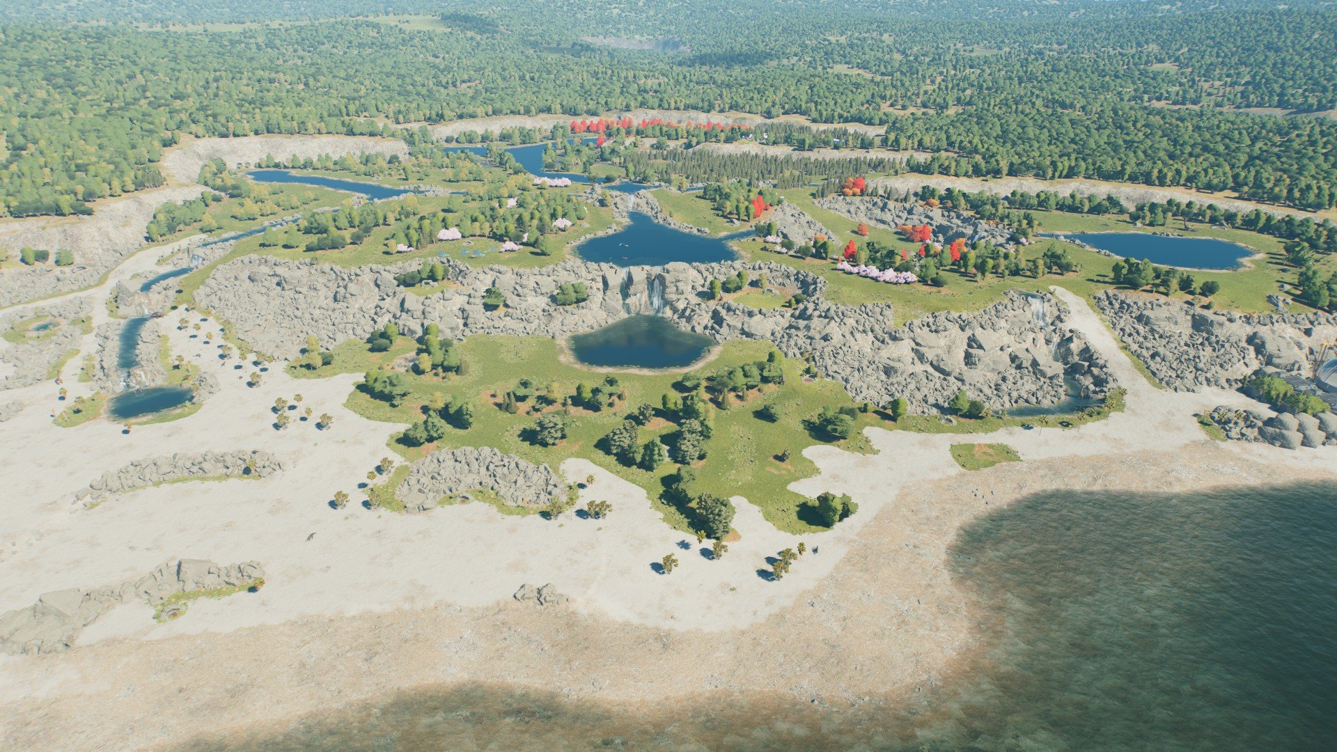 Dinosaur Beach Ecosystem