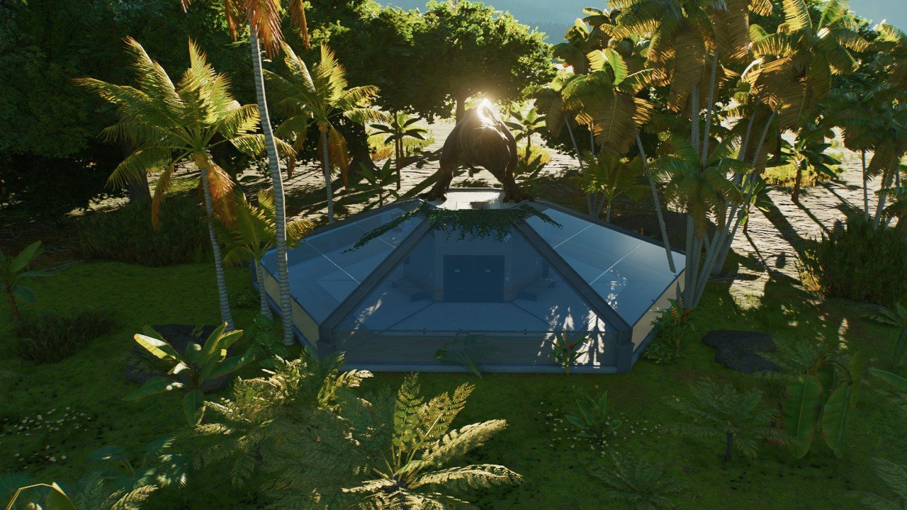 Overgrown gallery dome - Workshop - Jurassic World Evolution 3