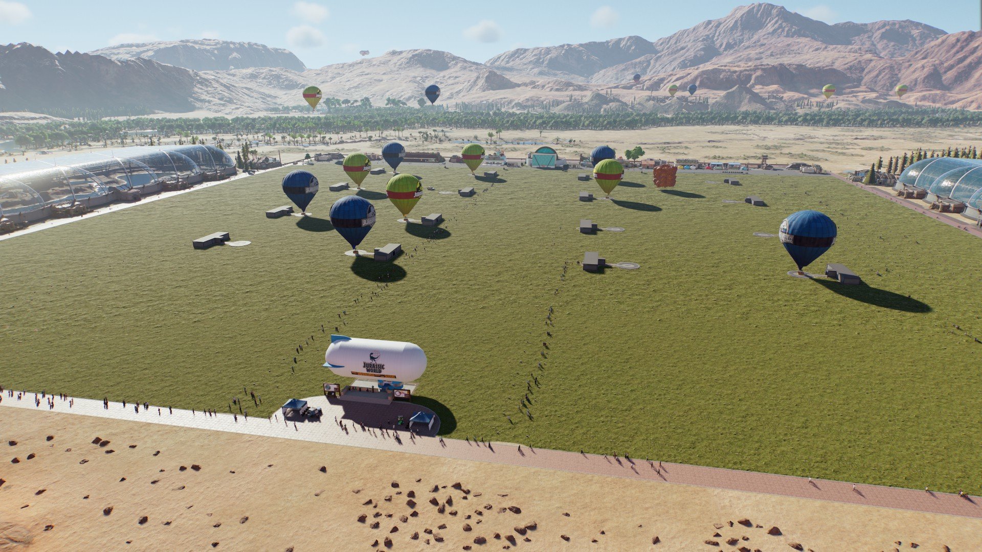 Dino-Soar Balloon fiesta at Thunderbird field