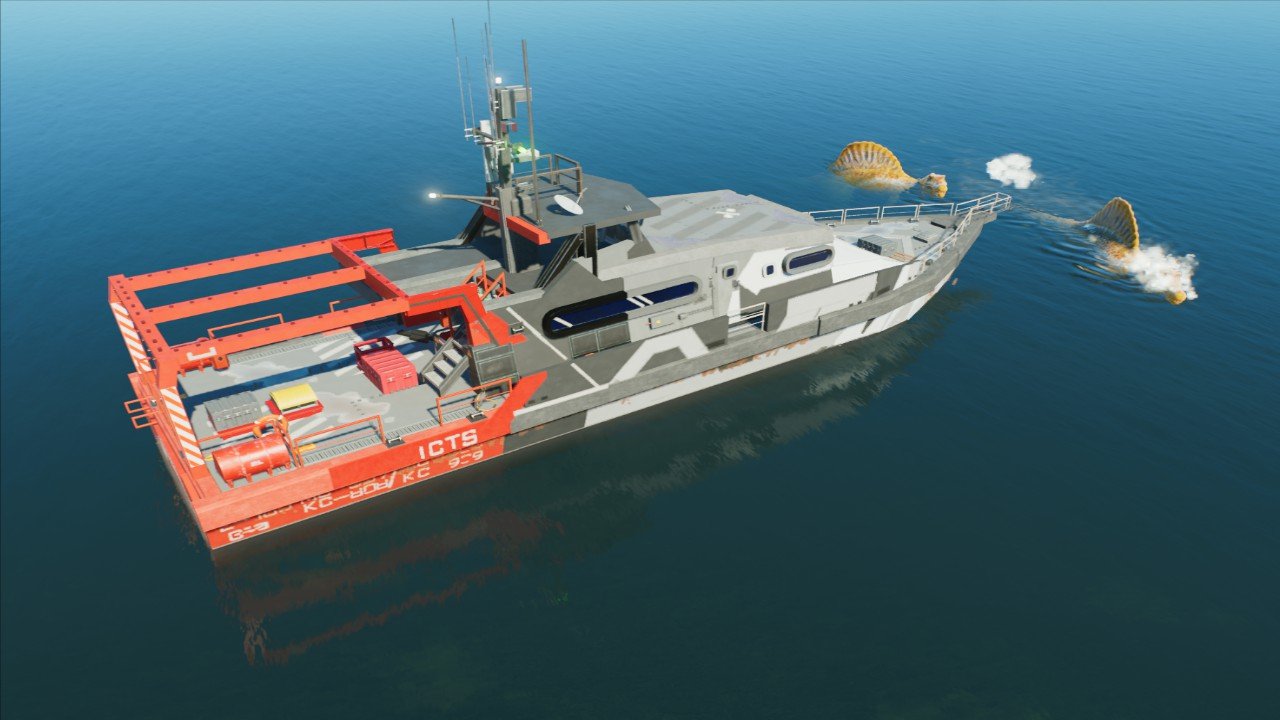 Duncan kincaids Ship The Essex (jurassic world rebirth)