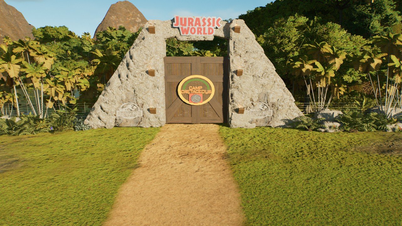 Camp Cretaceous Gate