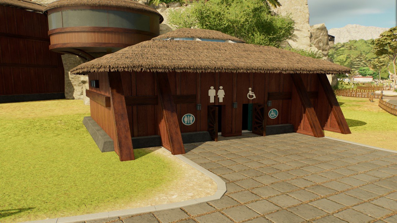 Wooden WC - Workshop - Jurassic World Evolution 3