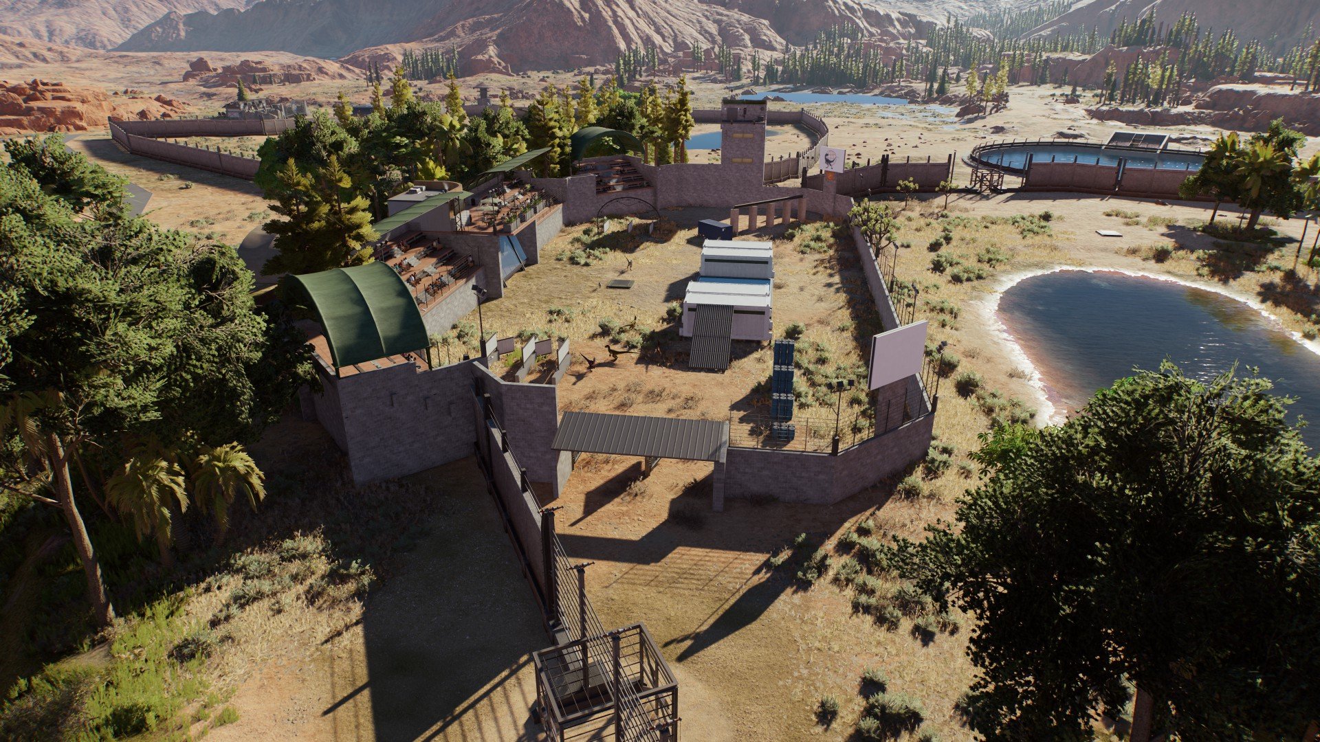 Raptor Attack Arena - Workshop - Jurassic World Evolution 3