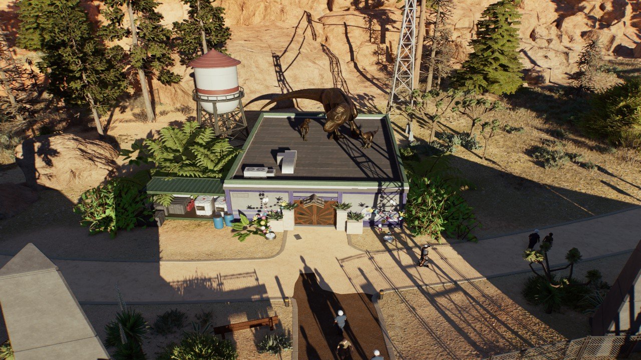 staff center - Workshop - Jurassic World Evolution 3